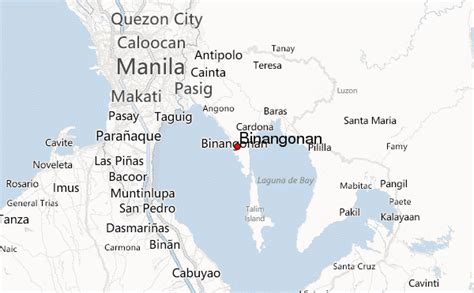 weather today binangonan rizal